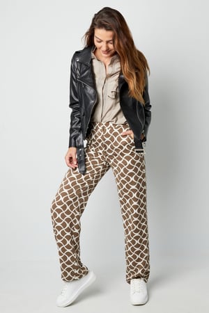 PU-Lederjacke – Silber h5 Bild7